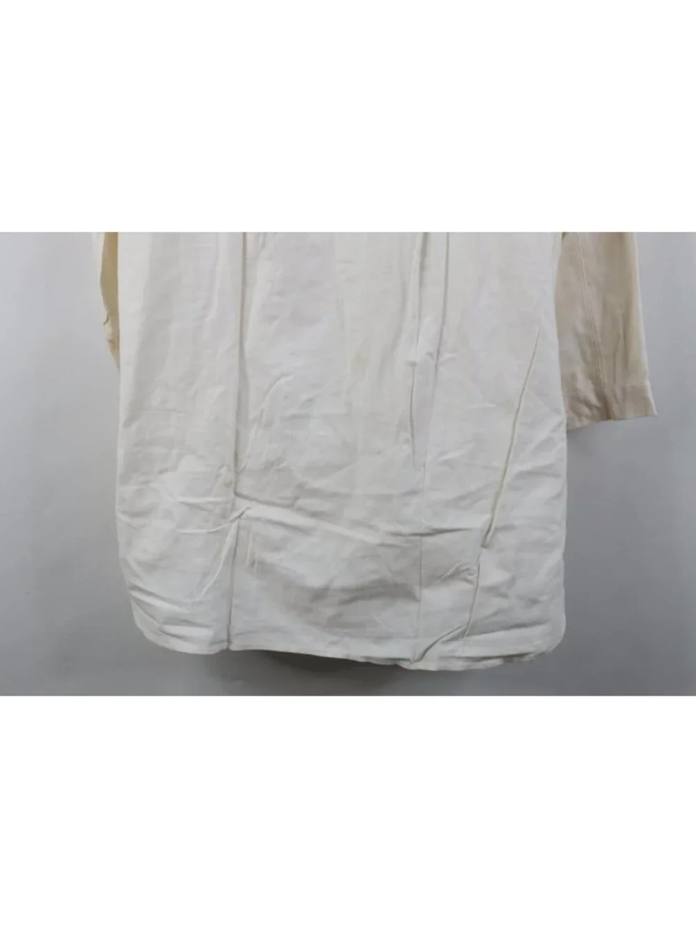 Deadstock 50s Unissued German Military Mens 36 Hospital Grandpa Marine Shirt